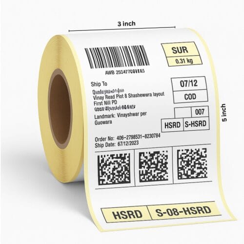 3x5 shipping label DT roll