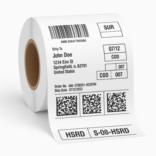 3x5 Dt roll Shipping label