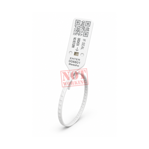 Meesho Dummy Seal Tag Non-Working | Plastic Security Zip Tie Seal