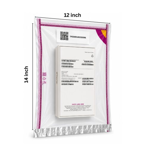 12x14 Inch Meesho Transparent Non Pod