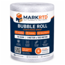 bubble roll air 70 gsm (1 meter x 100 meter) bubble wrap for fragile packaging material markrtd