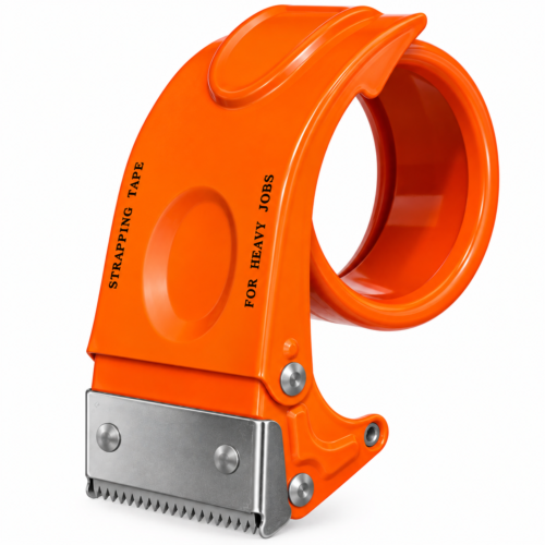 Packing Tape Dispenser | 2 Inch BOPP Cello Tape Cutter | Industrial Strapping Tape Applicator for Amazon, Flipkart, Meesho Packaging